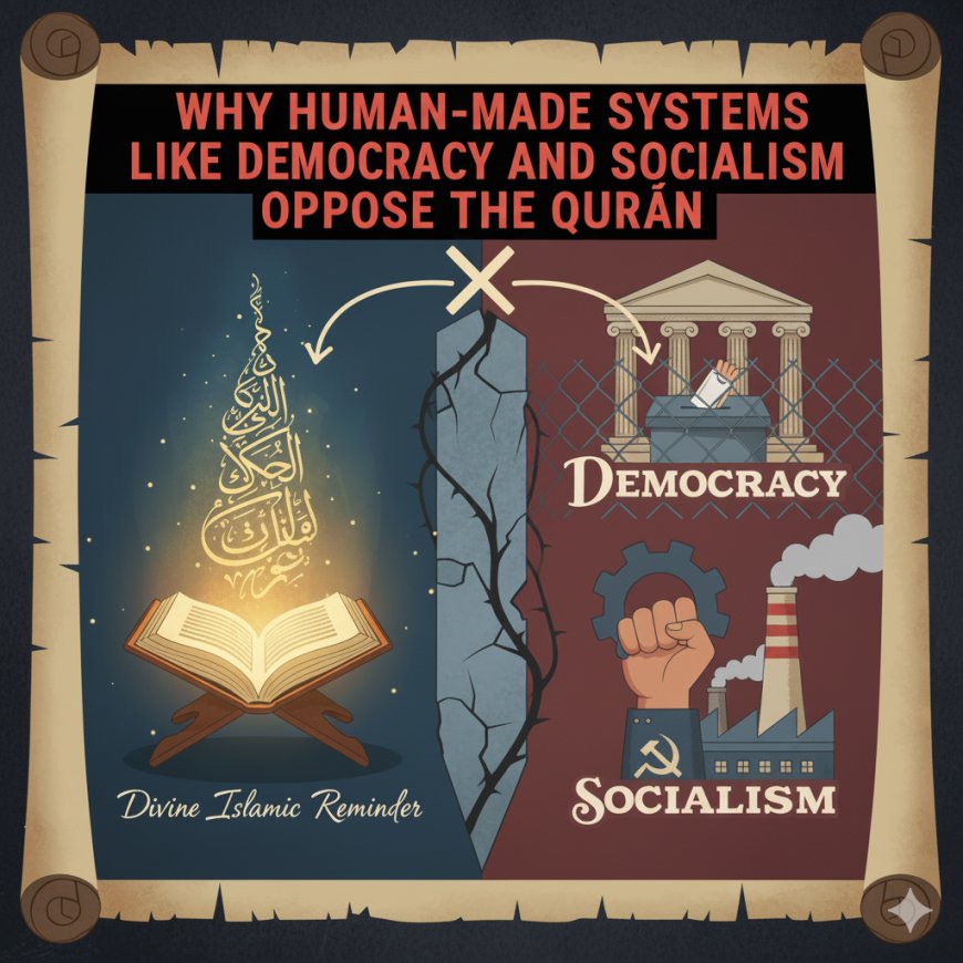 Human-Made Systems vs The Divine System of the Qur’an